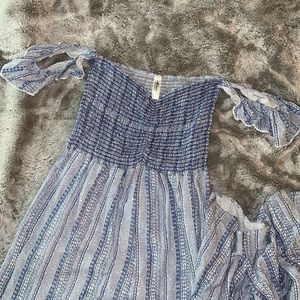 Full leg romper with bell bottoms